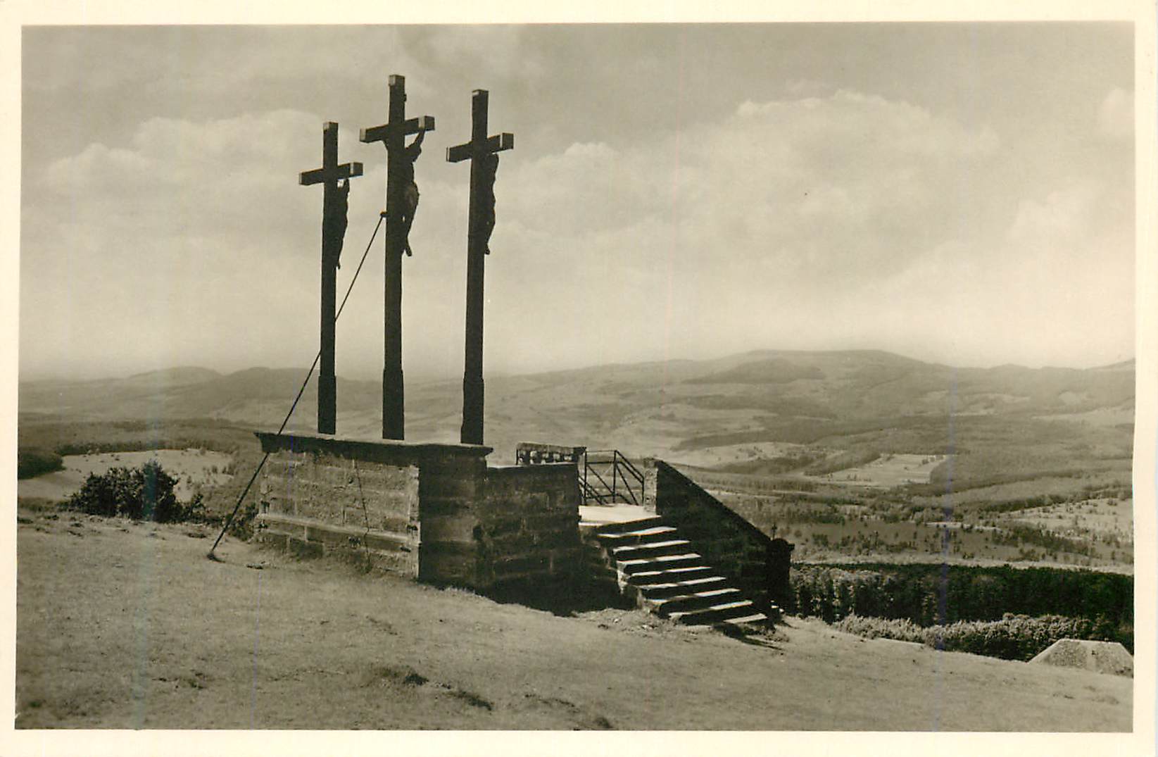 CPM Kloster Kreuzberg Rhon 932 m Golgathagruppe