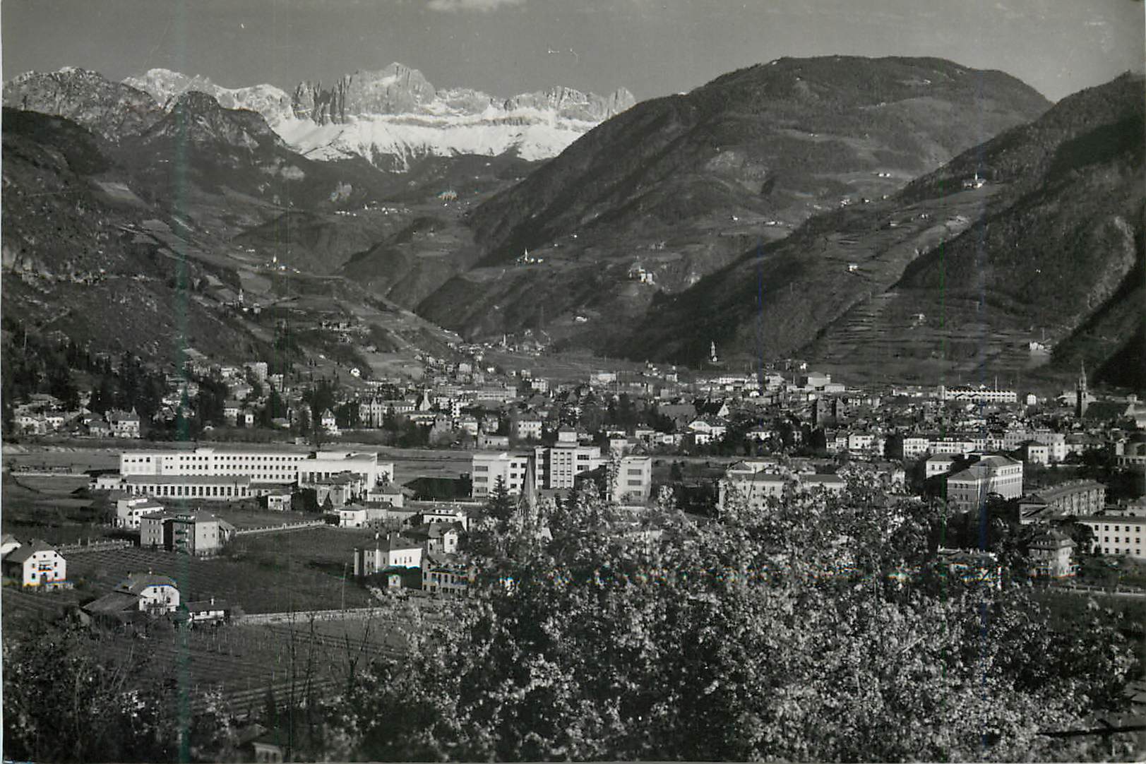 CPM Bolzano verso il Calinaccio Gries Bozen mit Rosengarten