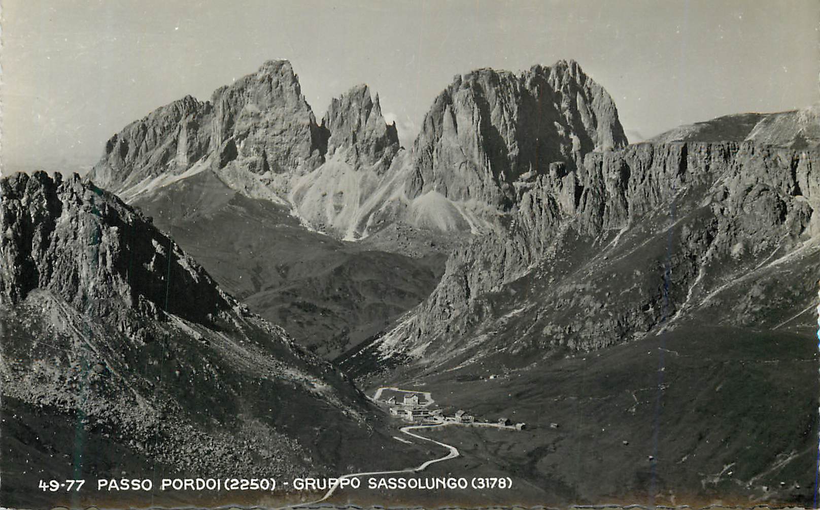 CPM Passo Pordoi (2250) Gruppo Sassolungo (3178)