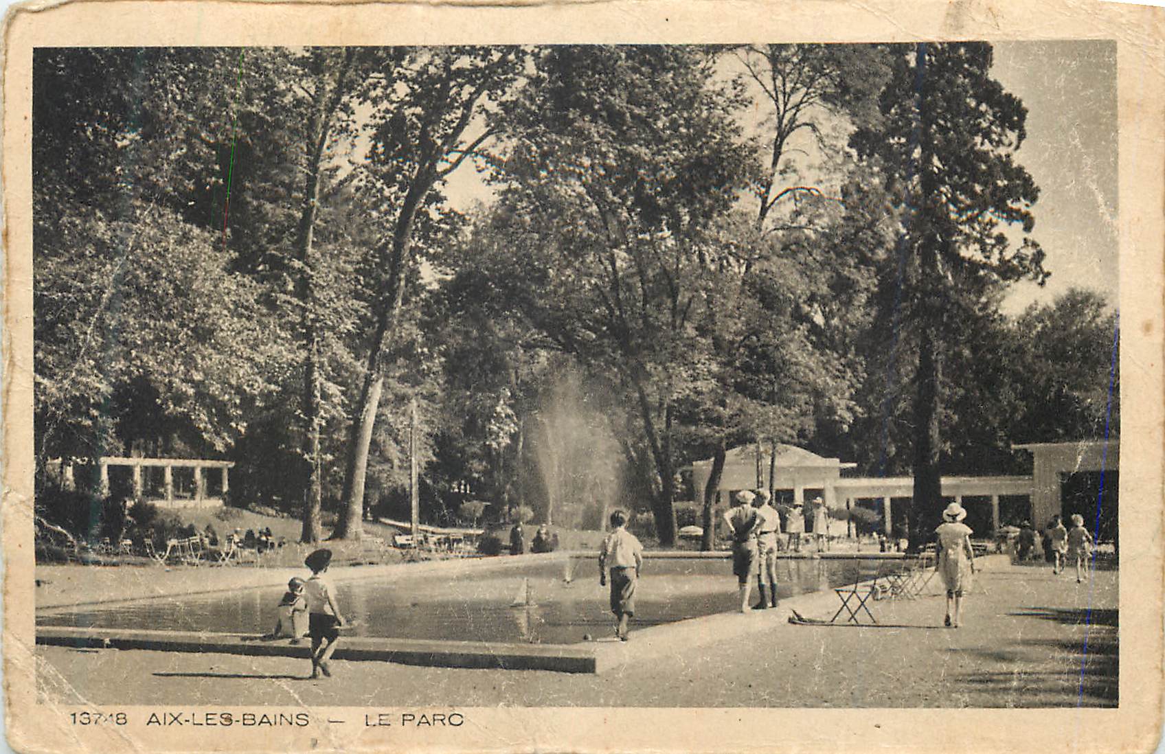 CPA Aix Les Bains Le Parc