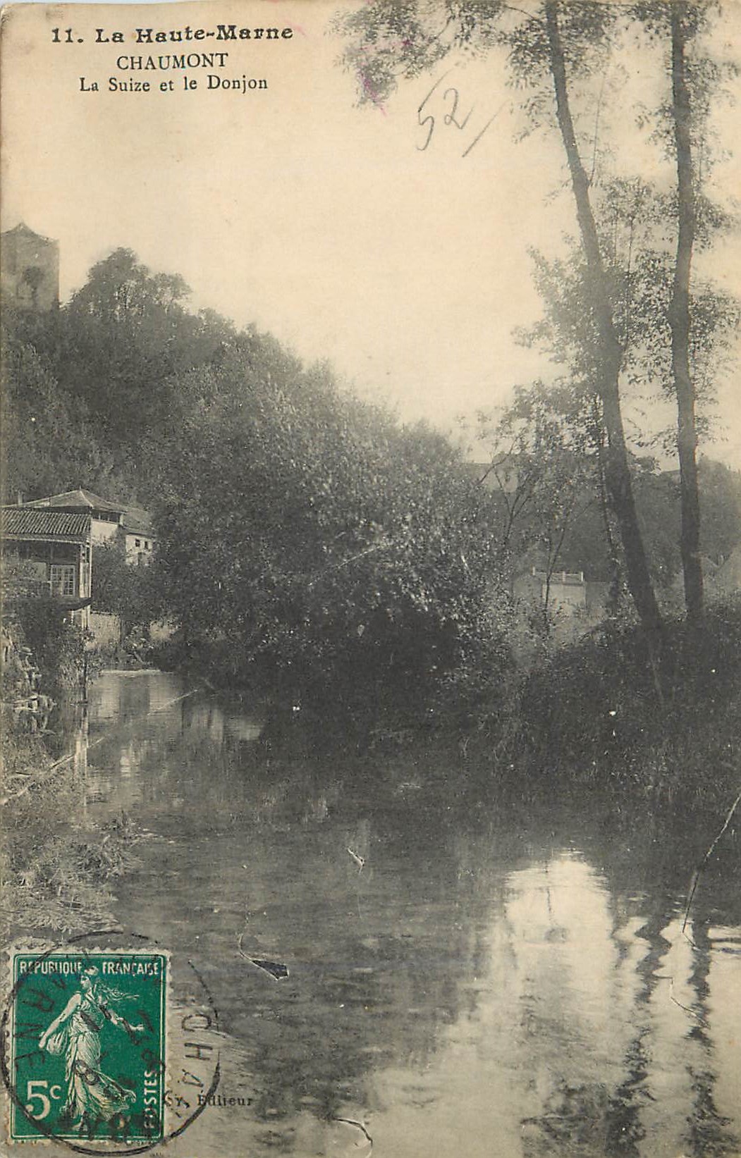 CPA Chaumont La Haute Marne La Suize et le Donjon