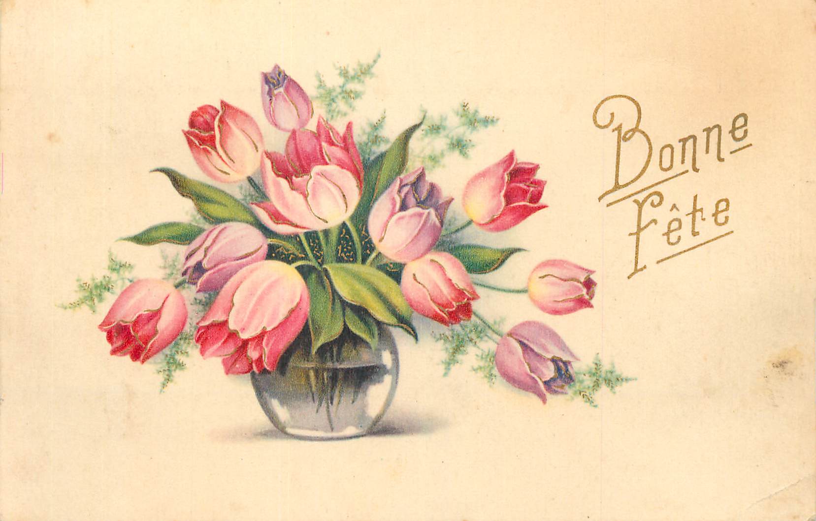 CPA Bonne Fete