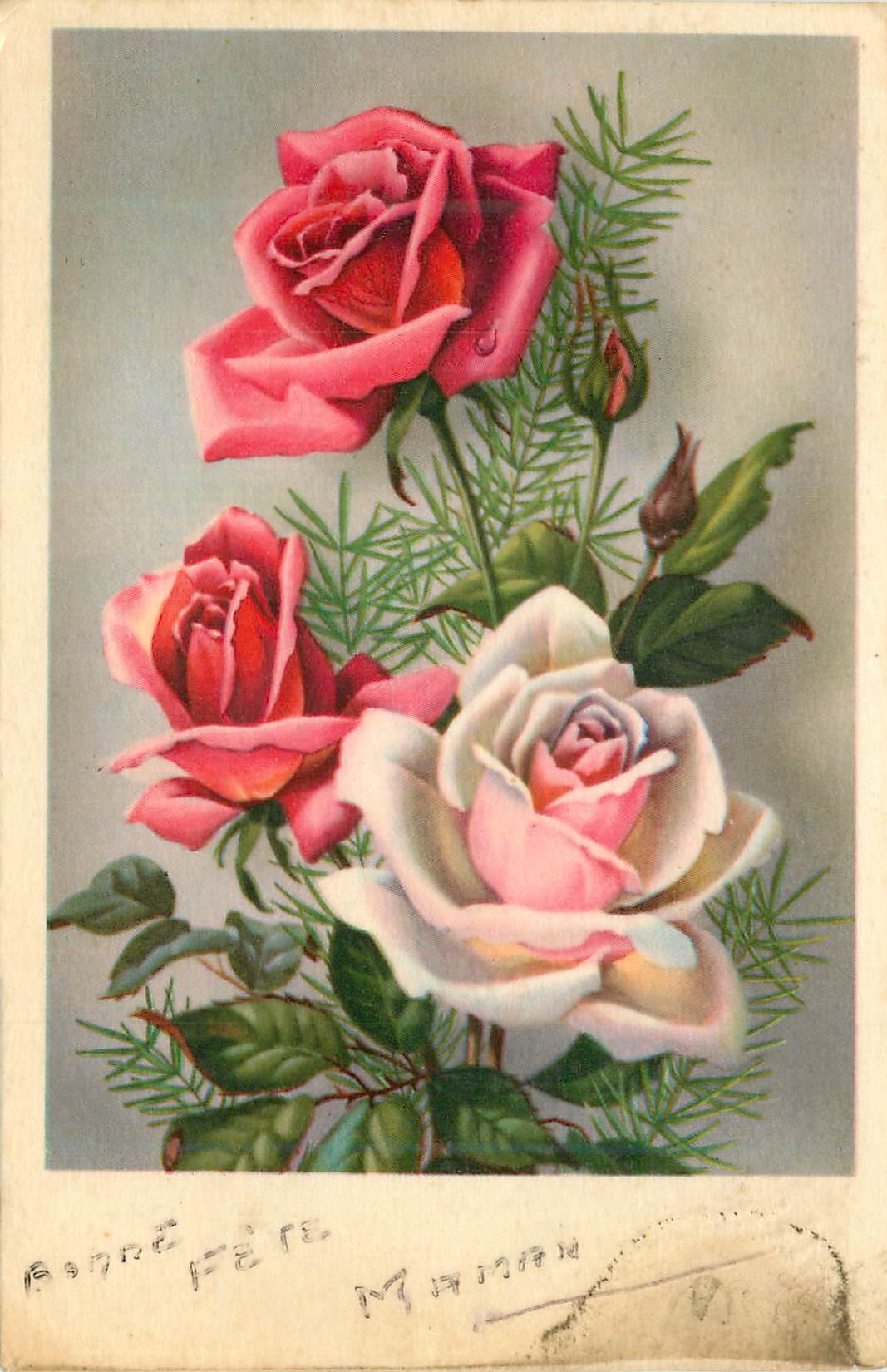 CPA Bonne Fete Maman