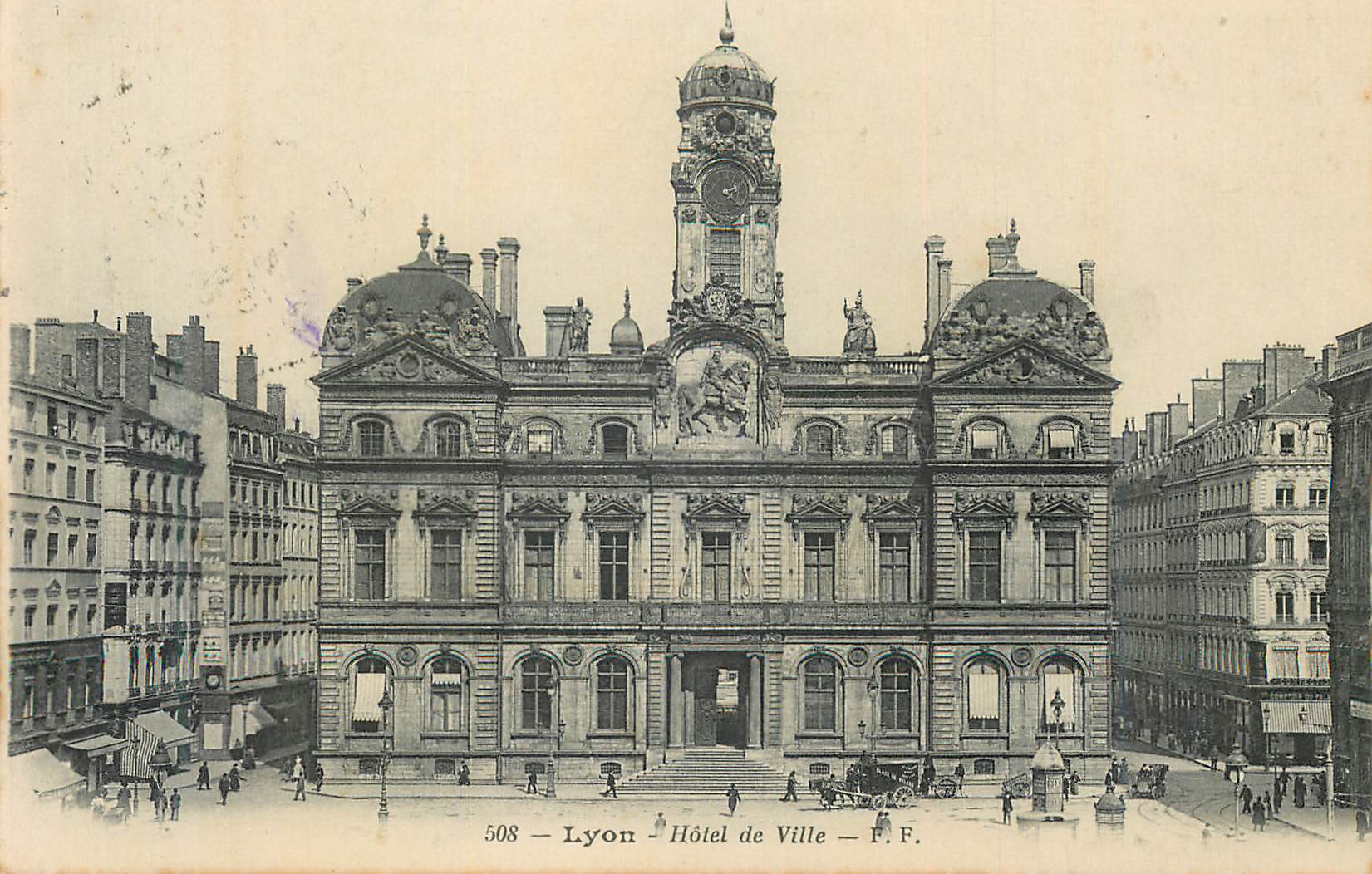 CPA Lyon Hotel de Ville