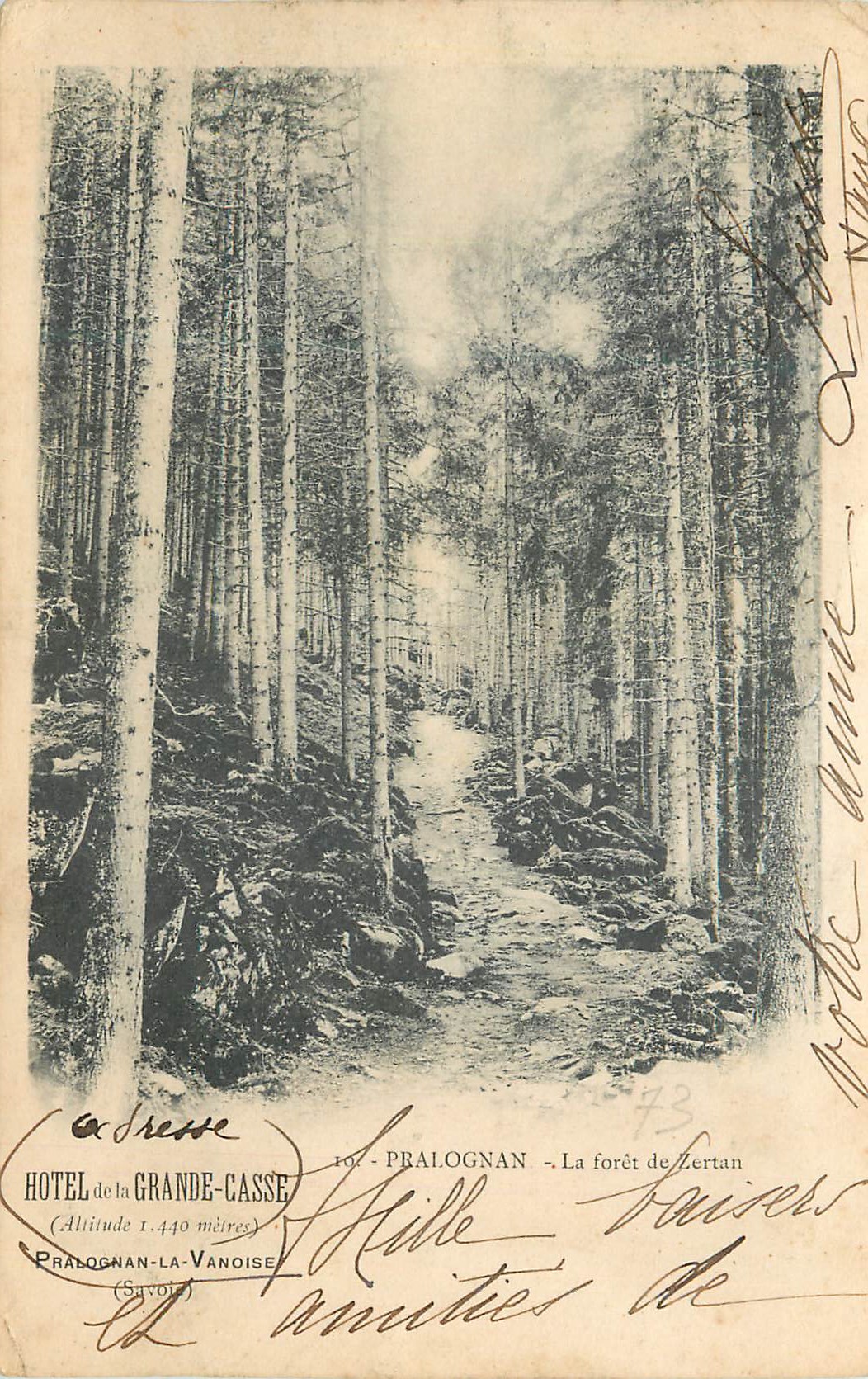 Forêt de Zertan — Pralognan-la-Vanoise — Hotel de la Grande-Casse