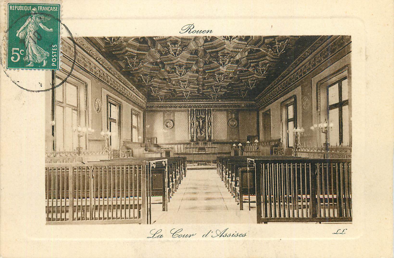 CPA Rouen La Cour d'Assises