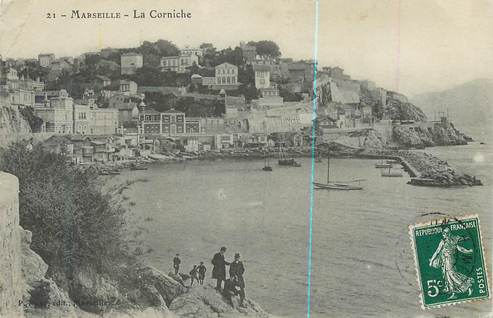CPA Marseille La Corniche