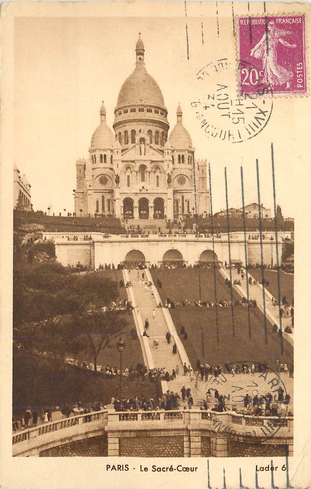 CPA Paris Le Sacre Coeur
