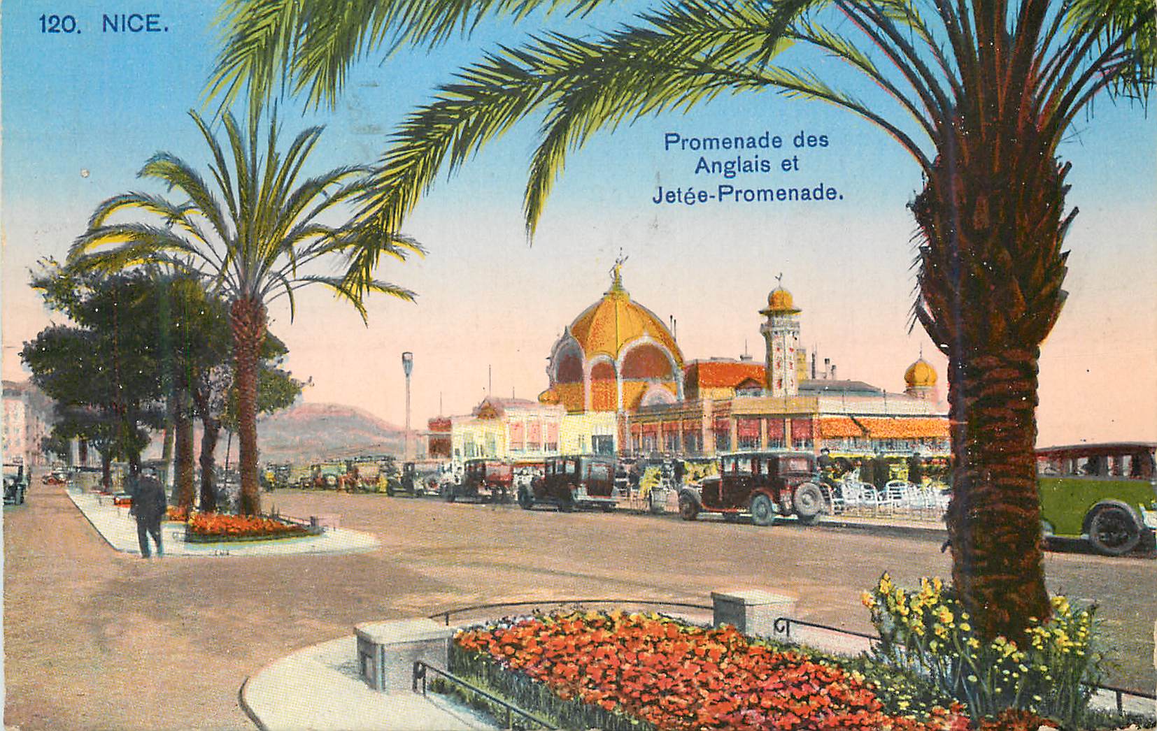 CPA Nice Promenade des Anglais et Jetee Promenade