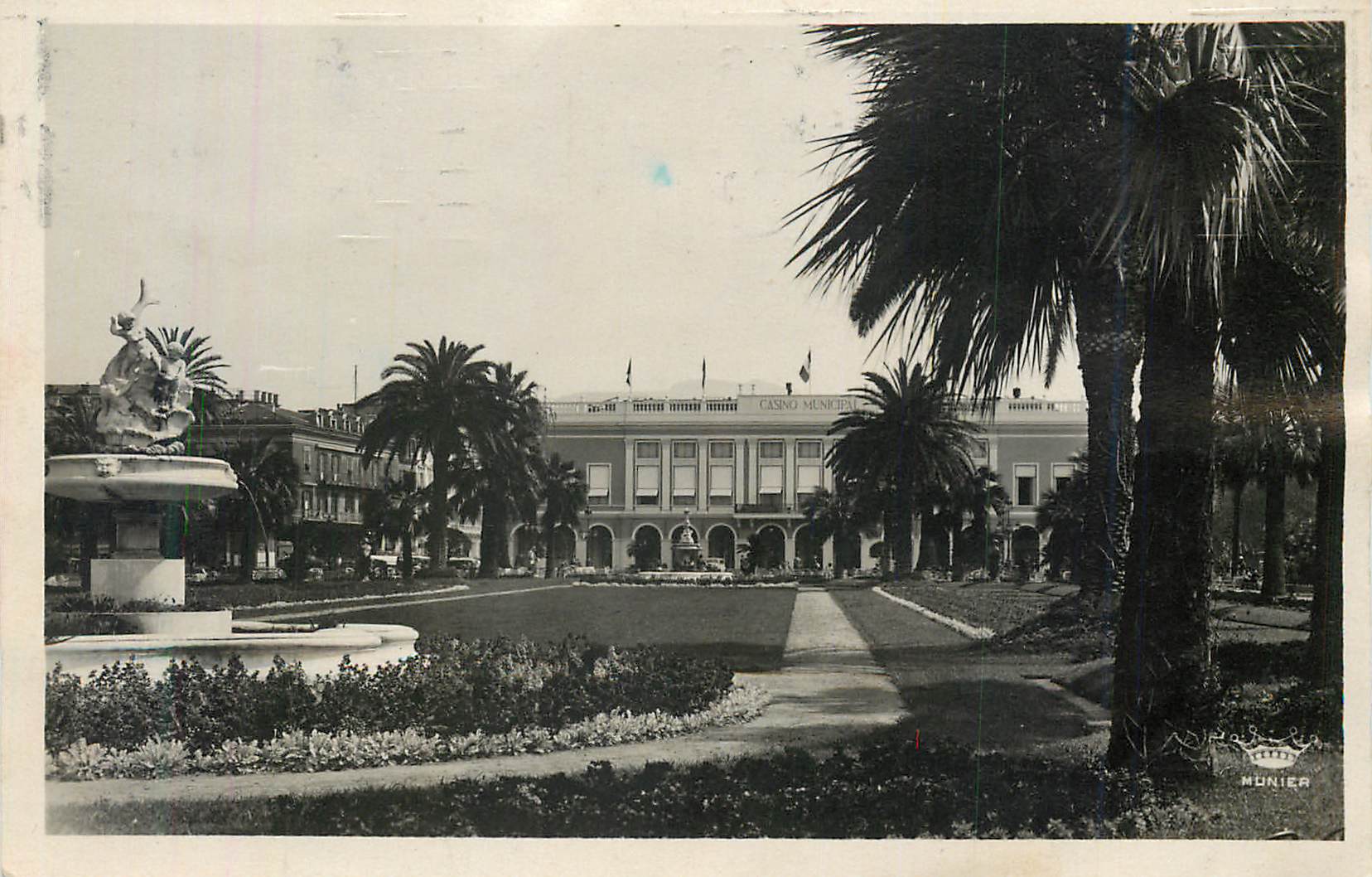 CPM Nice Les Jardins et le Casino Municipal
