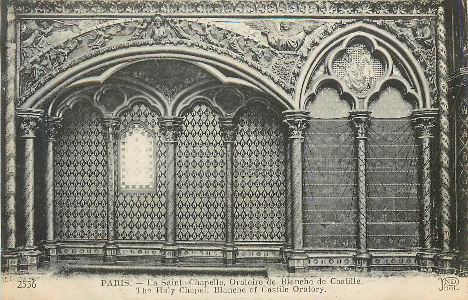 CPA Paris La Sainte Chapelle Oratoire de Blanche de Castille