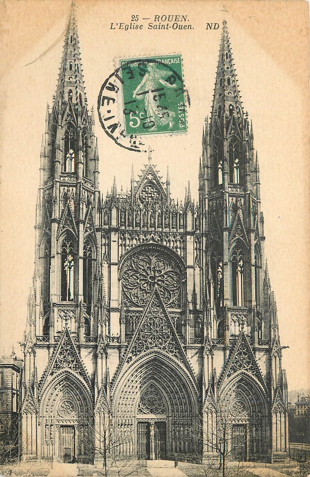 CPA Rouen Eglise Saint Ouen