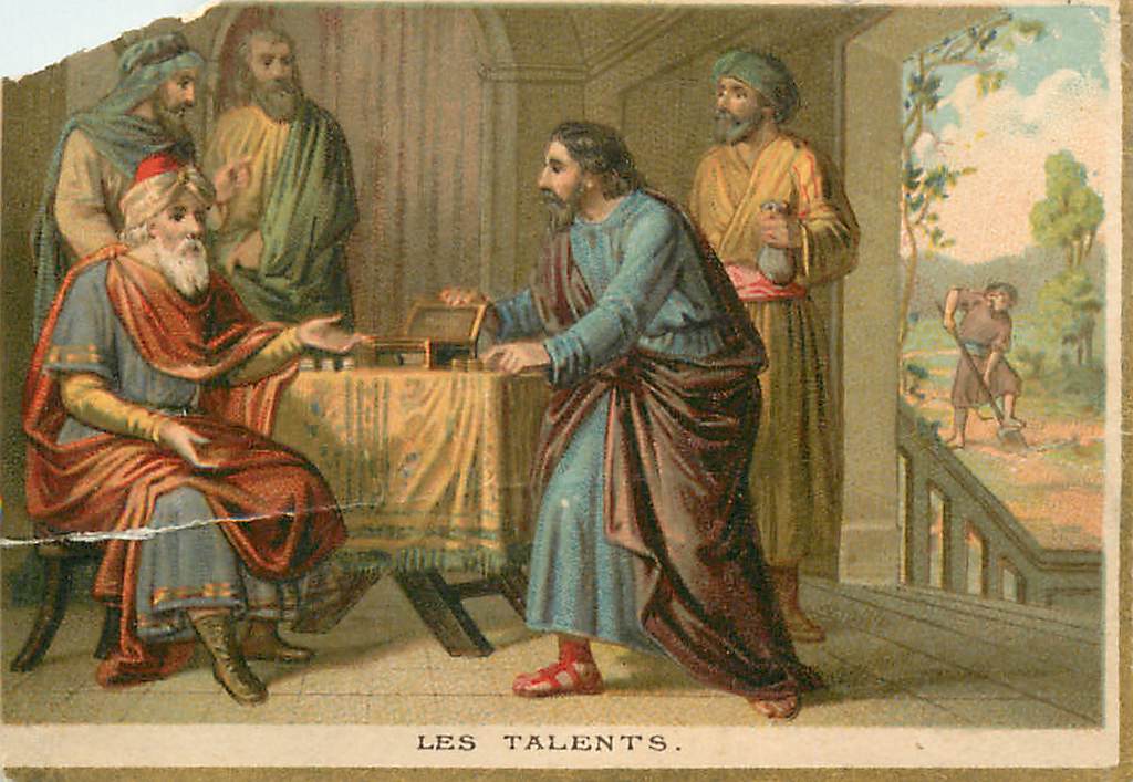 Chromo Les dix Talents