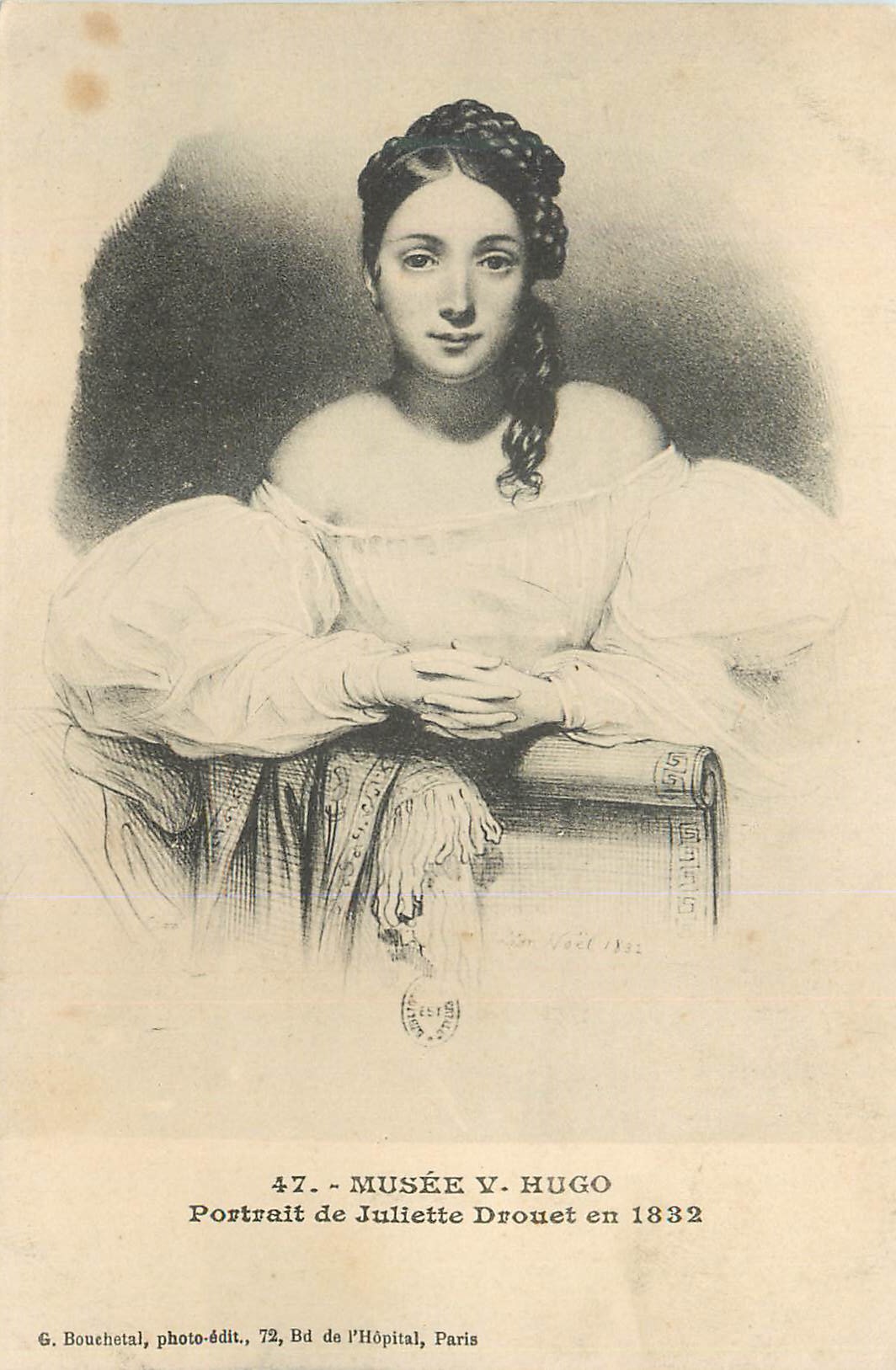 CPA Musee V Hugo Portail de Juliette Drouet en 1832
