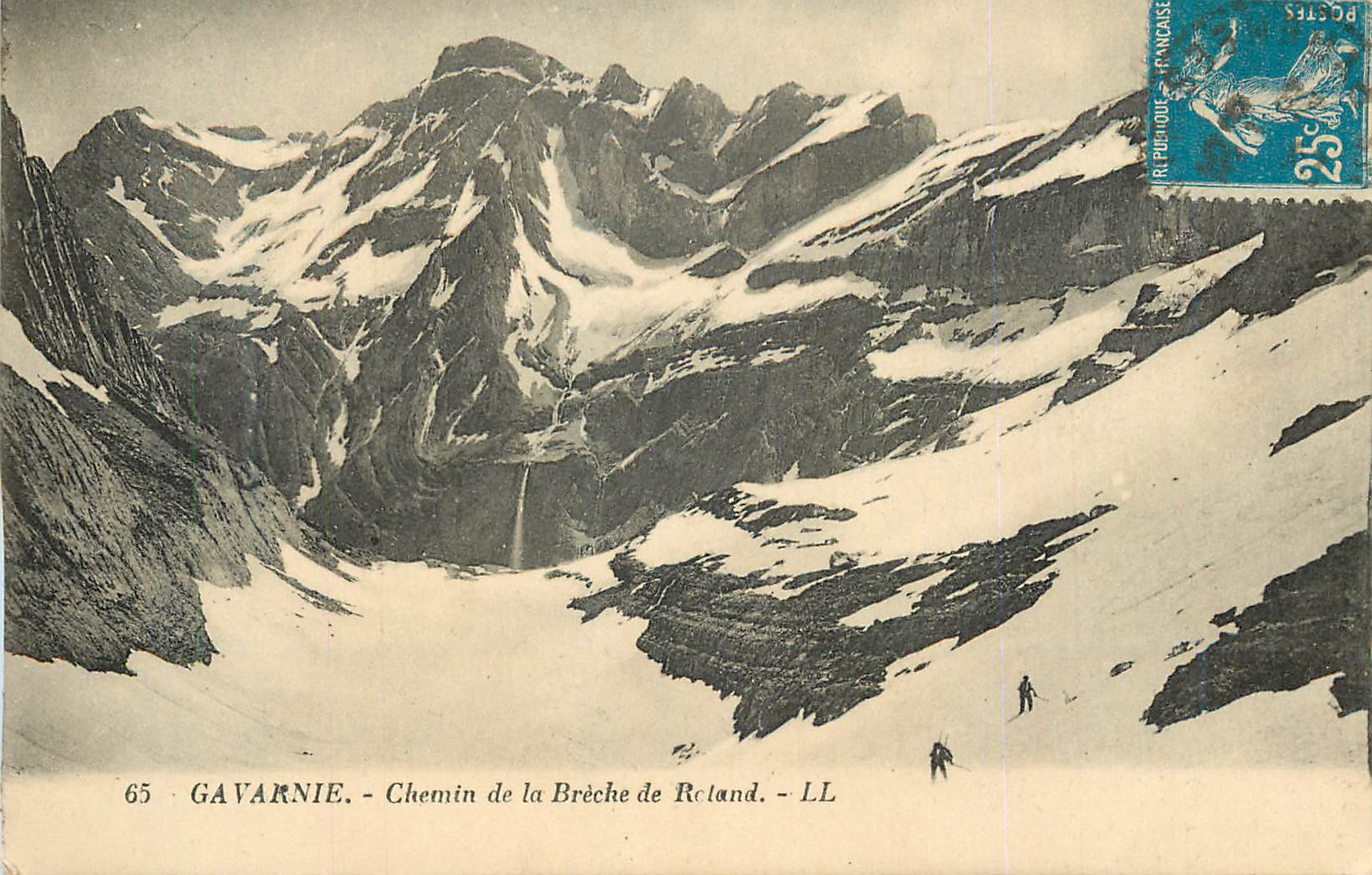 CPA Gavarnie Chemin de la Breche de Roland