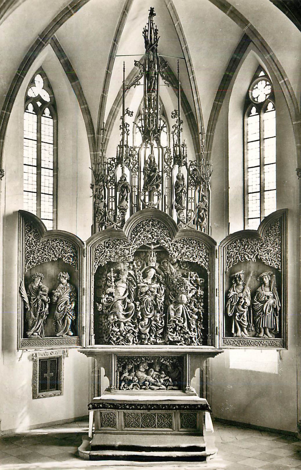 CPM Breisach a Rh St Stephansmunster Hochaltar des Meisters (1526)