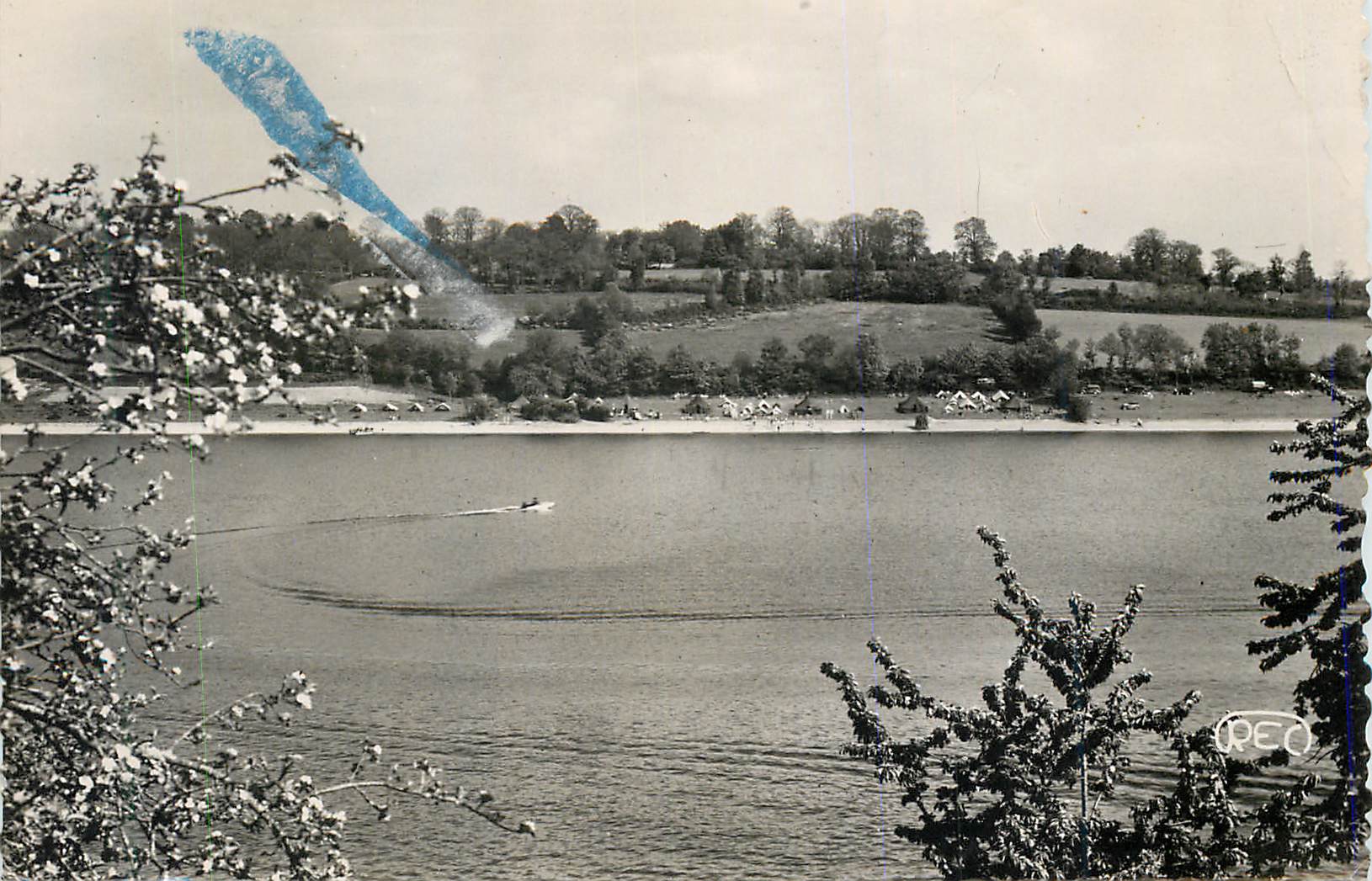 Lac de la Haute-Vienne — vue panoramique — éditeur REO, n° de série non lisible