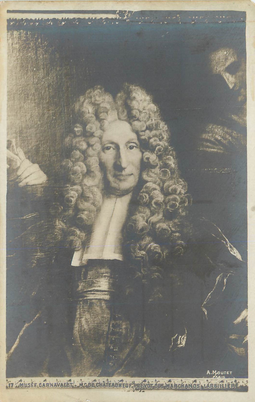 CPM Musee Carnavalet Mr de Chateauneuf Prevot des marchands Largilliere