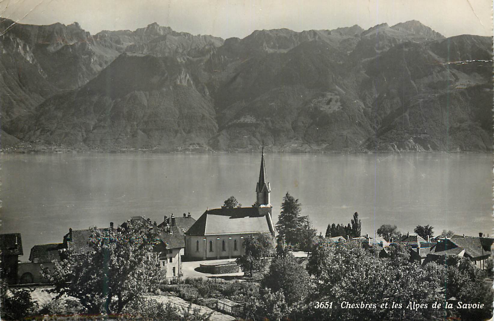 CPM Chexbres et les Alpes de la Savoie