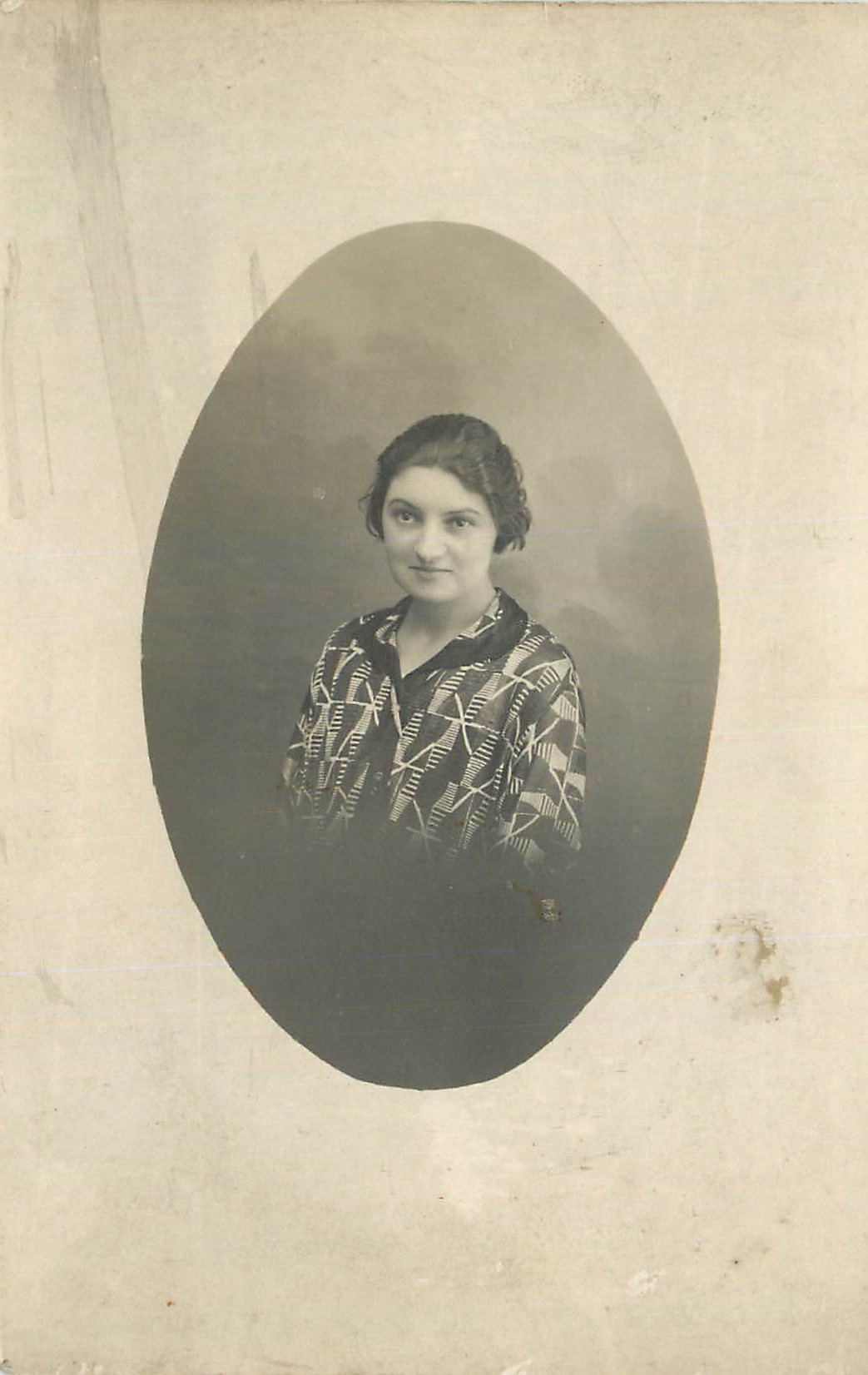CARTE PHOTO Femme
