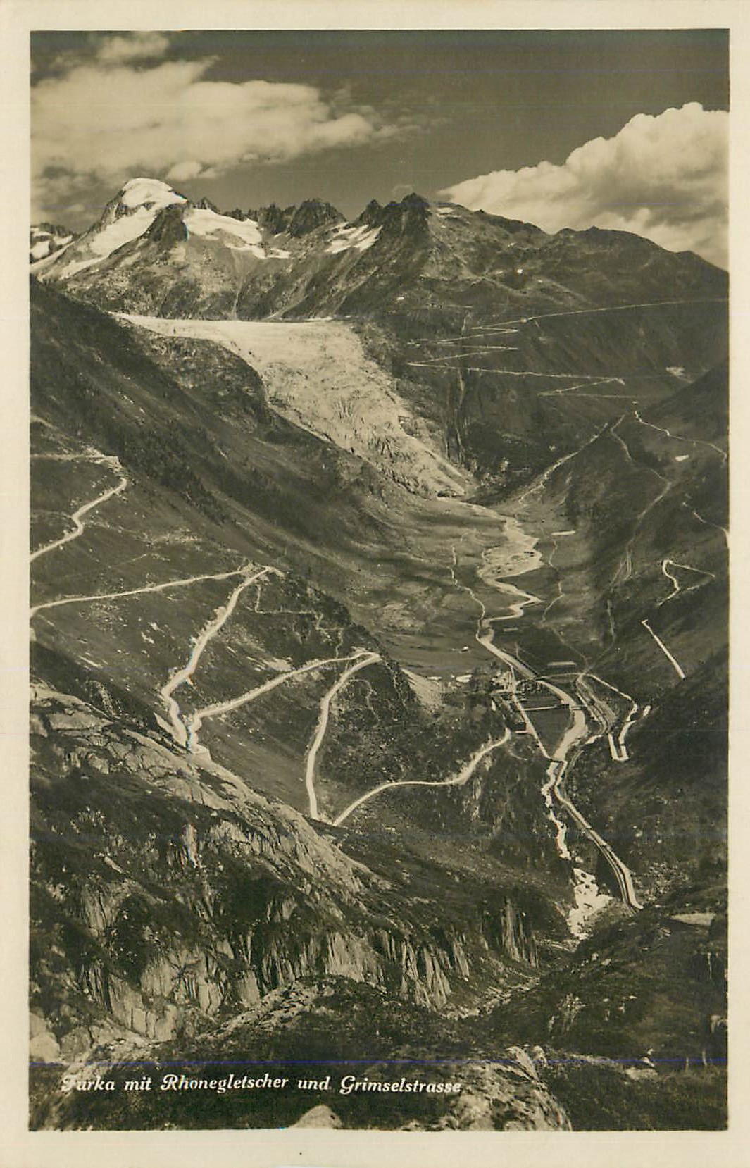 CPM Furka Mit Rhonegletscher und Grimselstrasse Wehrliverlag Kilchberg (Z'ch)