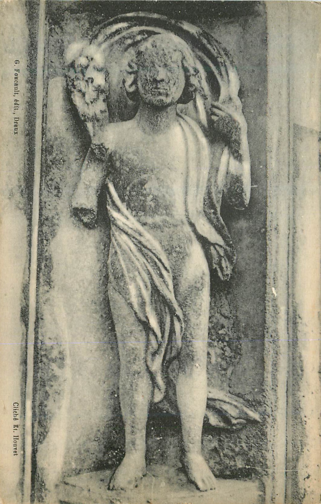 CPA Cathedrale de Chartres (E et L) Detail du Portail Nord (XIIIe Siecle) l'Ete