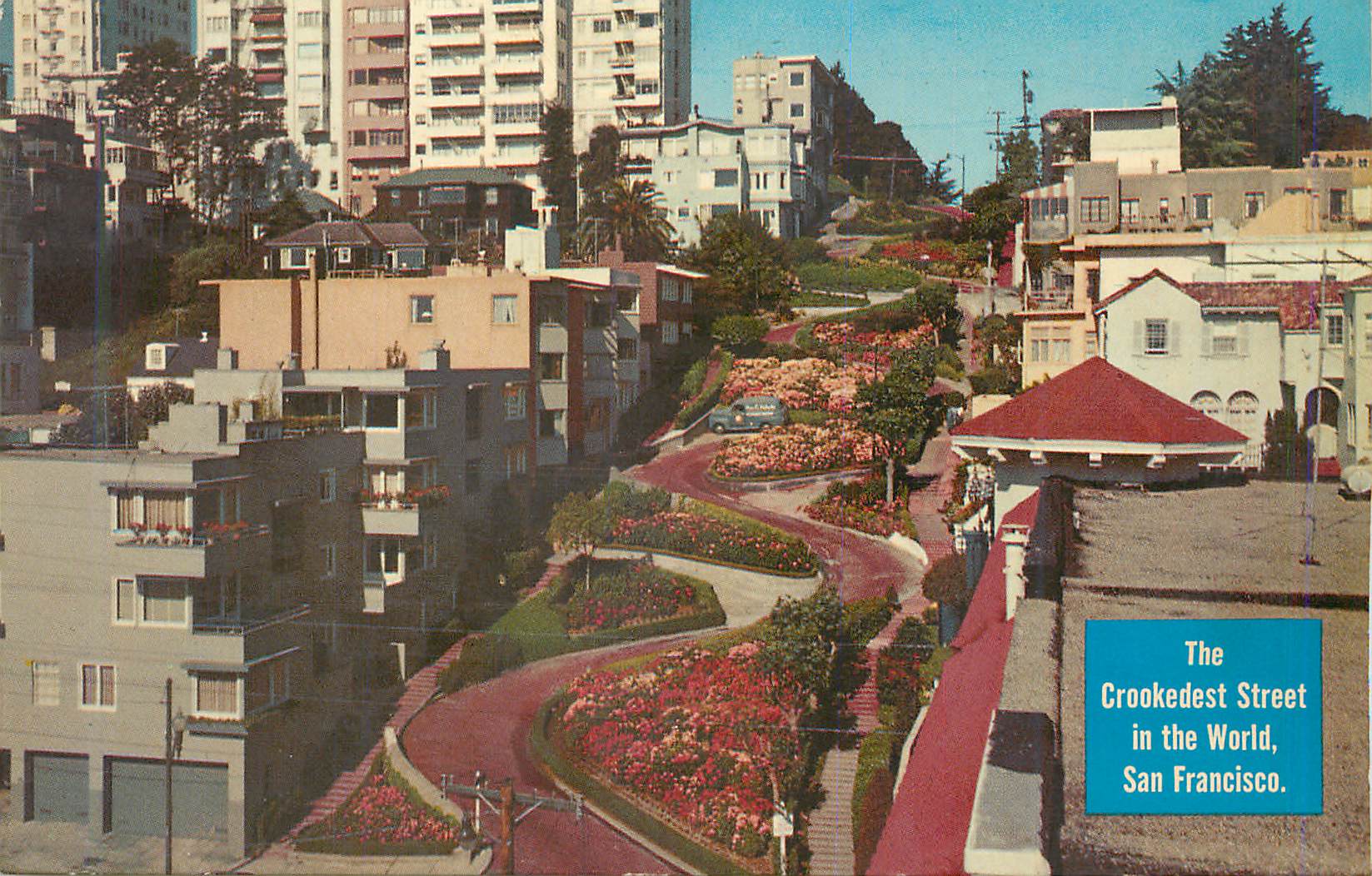 CPM Lombard Street San Francisco The Crookedest Street in the World
