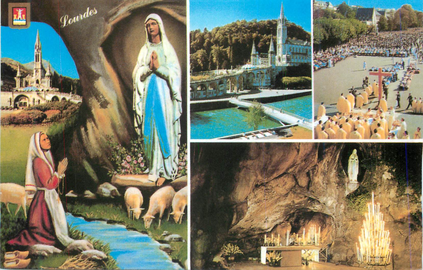 Lourdes — apparitions de la Vierge Marie — éditeur AA