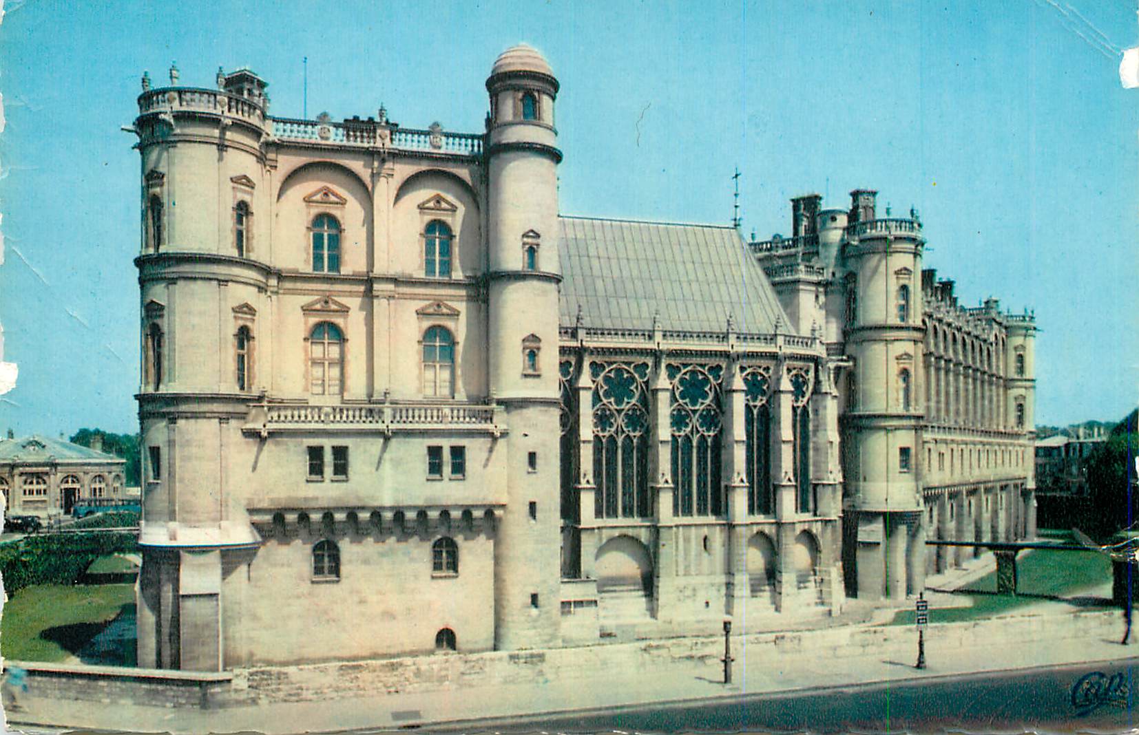 Château de Chambord — vue générale — éditeur B. L. A. n° 124