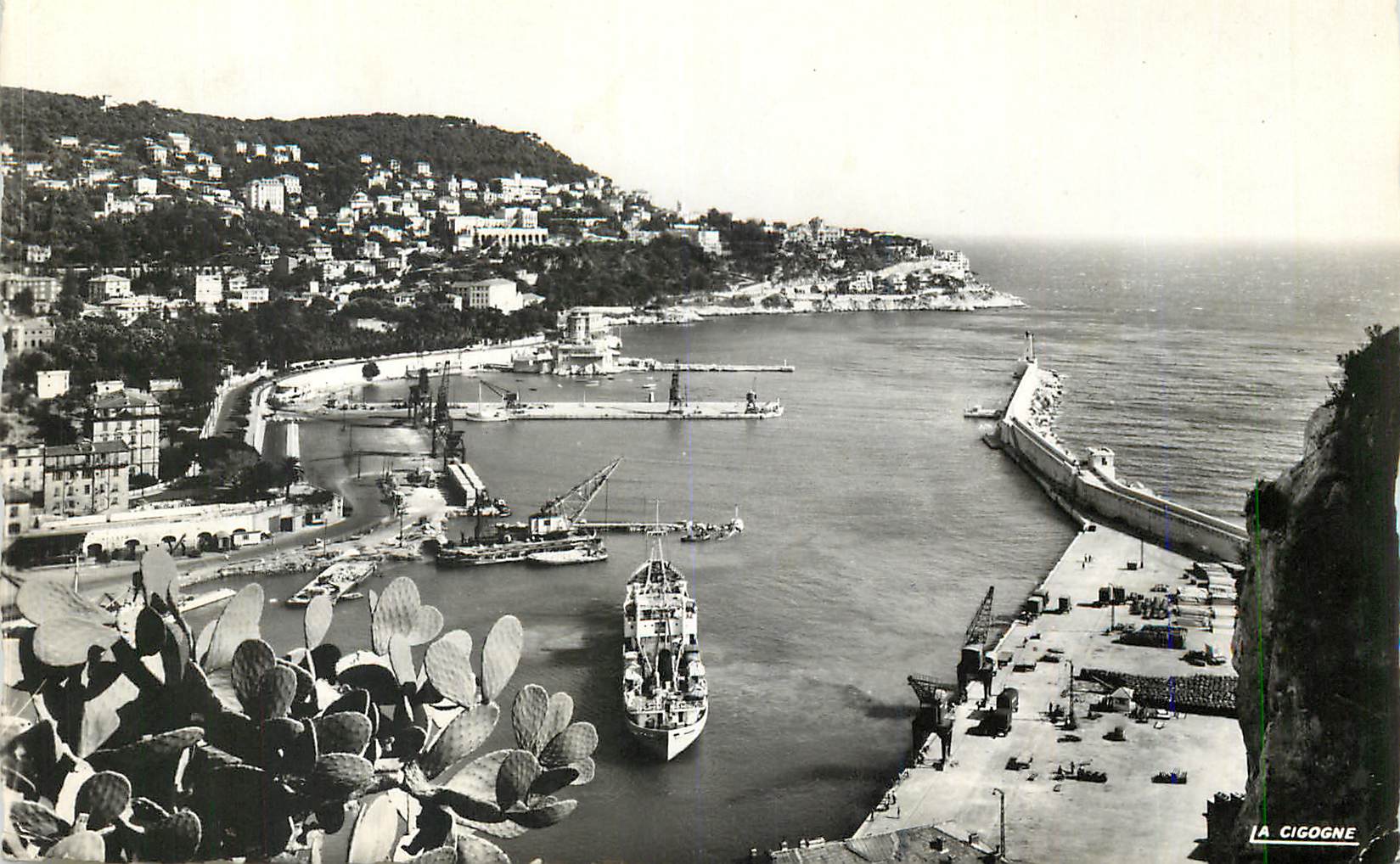 CPM Nice (Alpes Maritimes) L'Entree du Port