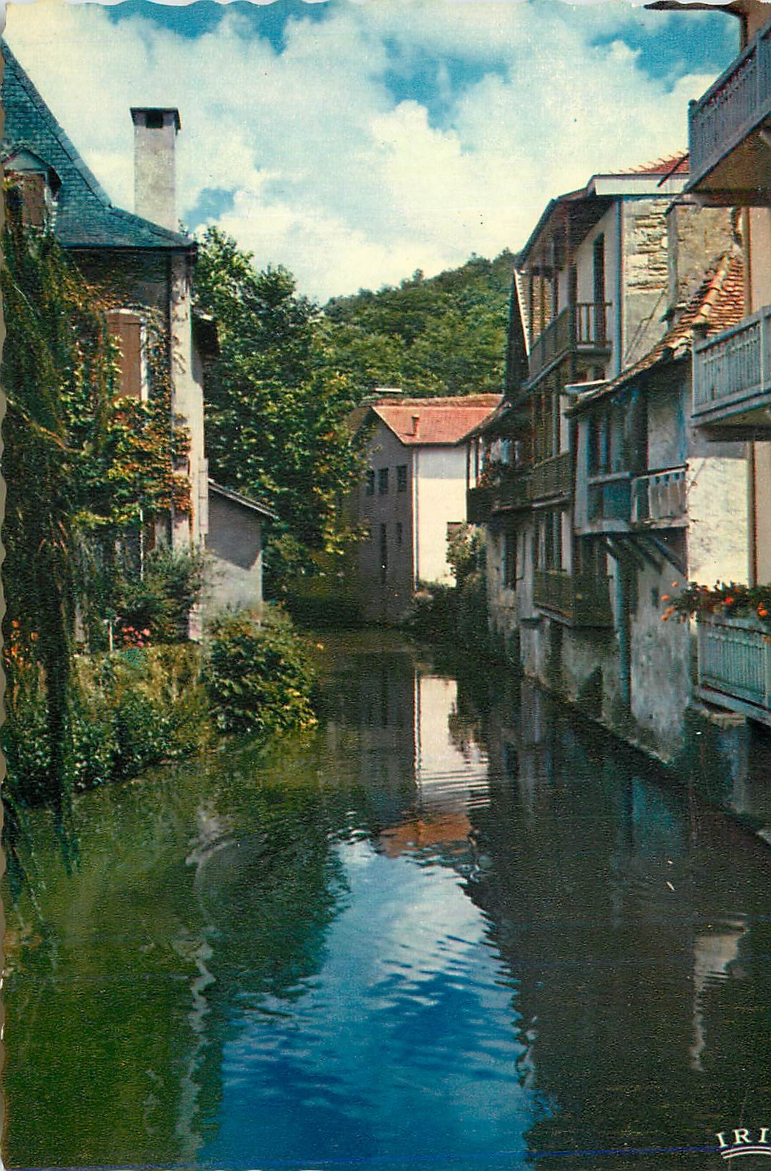 CPM Salies de Bearn Les Bords du Saleys