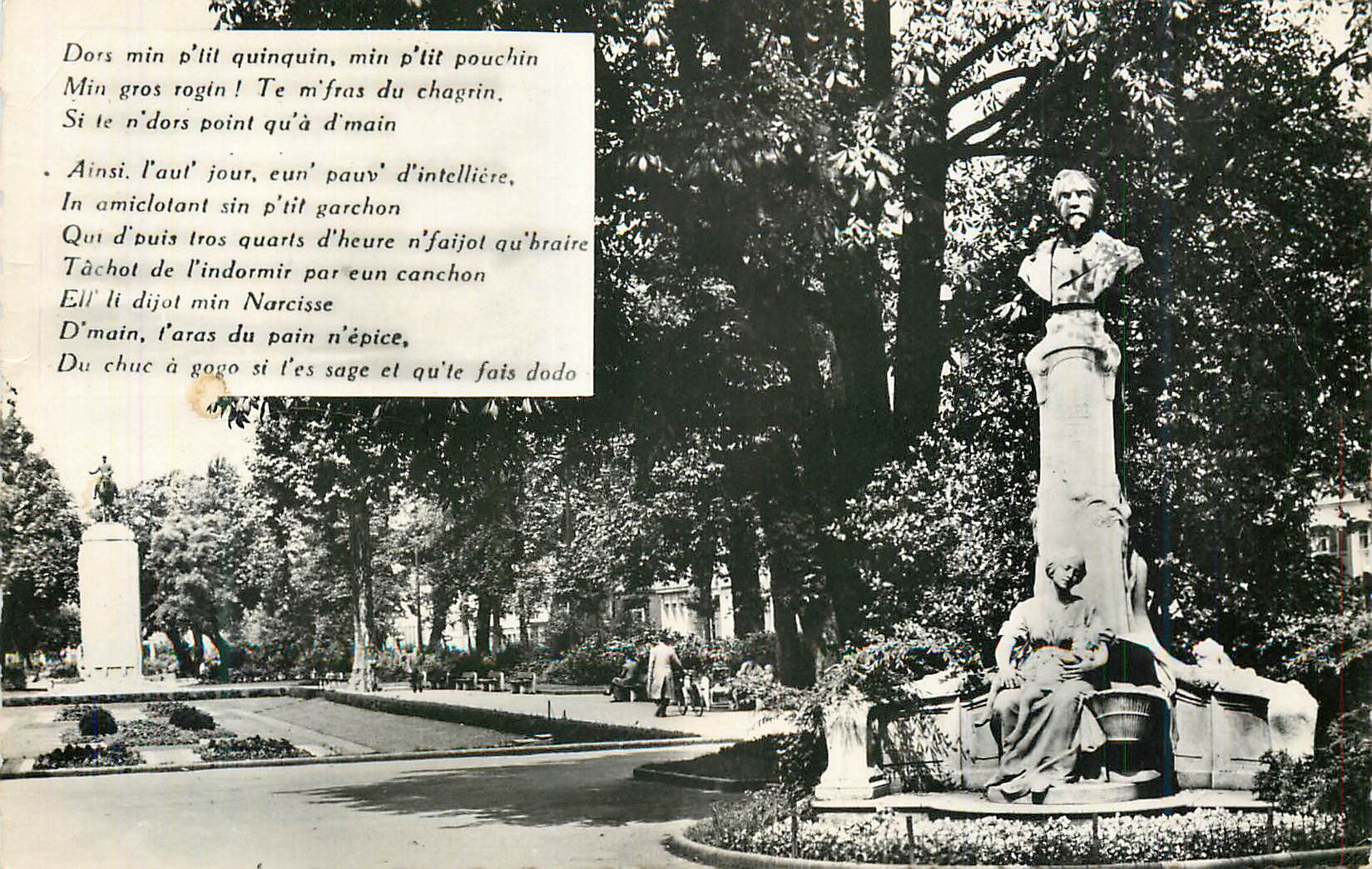 CPM Lille (Nord) Monument de Desrousseaux