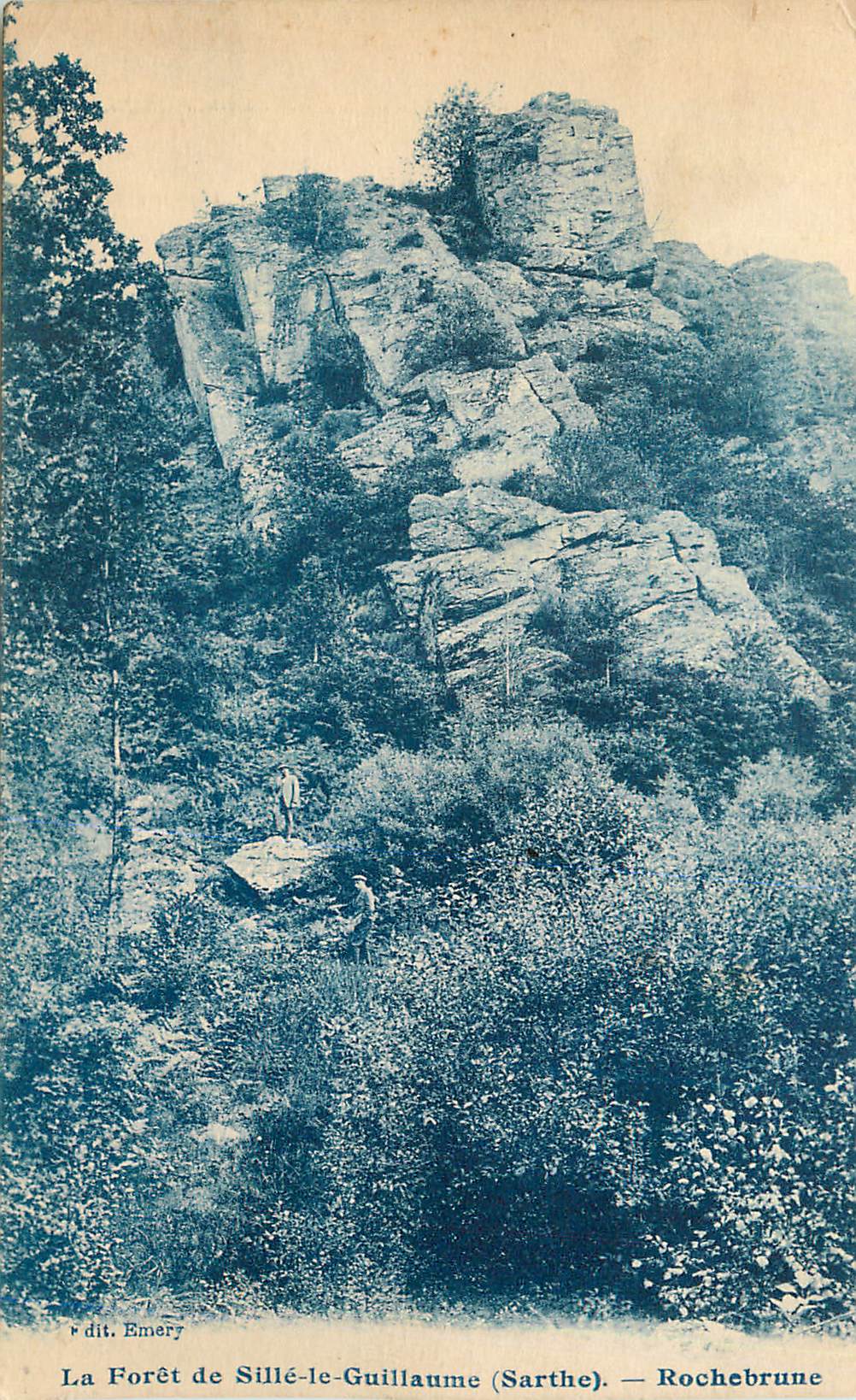 CPA la Foret de Sille le Guillaume (Sarthe) Rochebrune