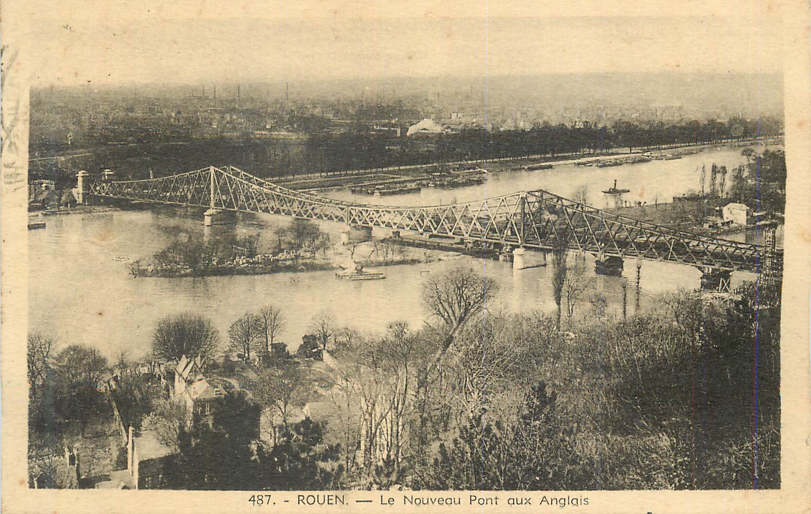 CPA Rouen le Nouveau Pont aux Anglais