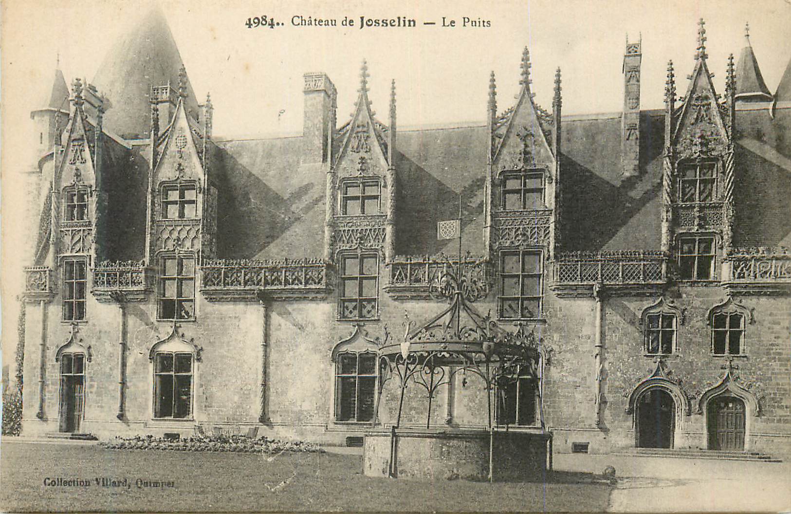 CPA Chateau de Josselin Le Puits