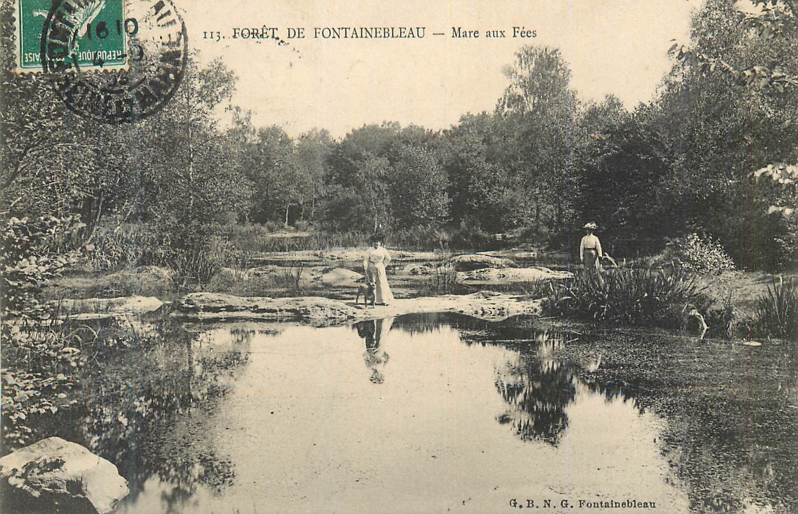 Wälder von Fontainebleau — Mare aux Fées — G.B.N.G. Fontainebleau