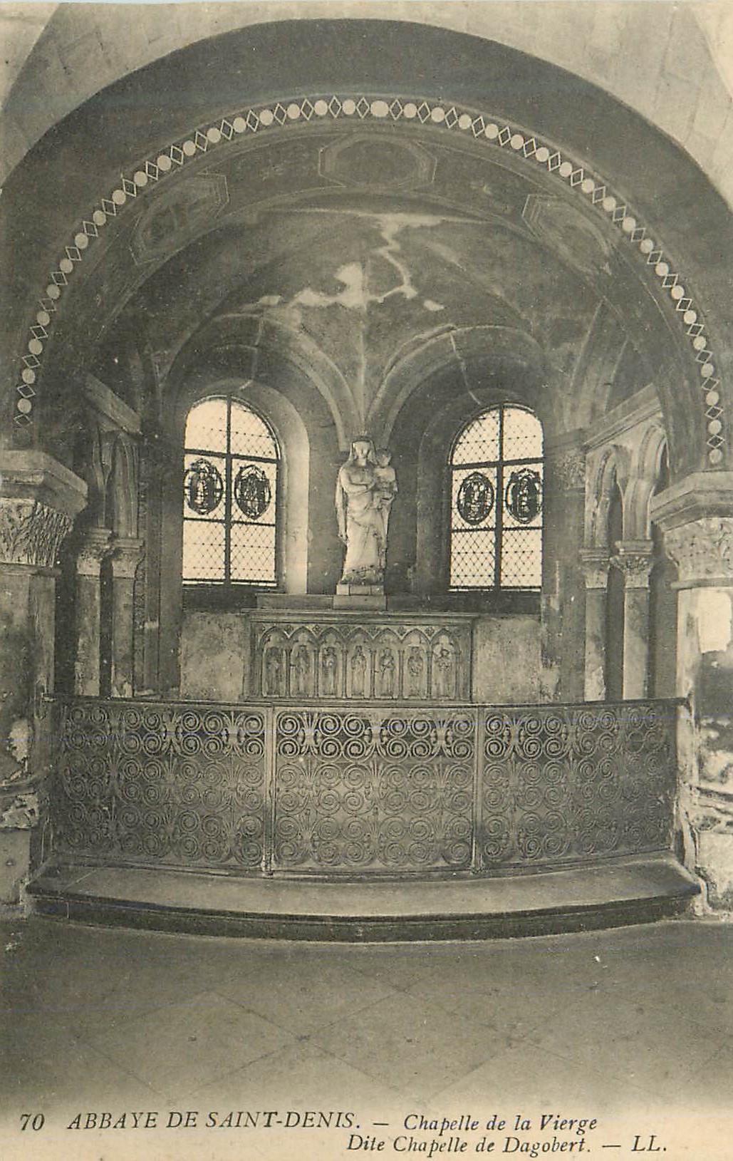 CPA Abbaye de Saint Denis Chapelle de la Vierge