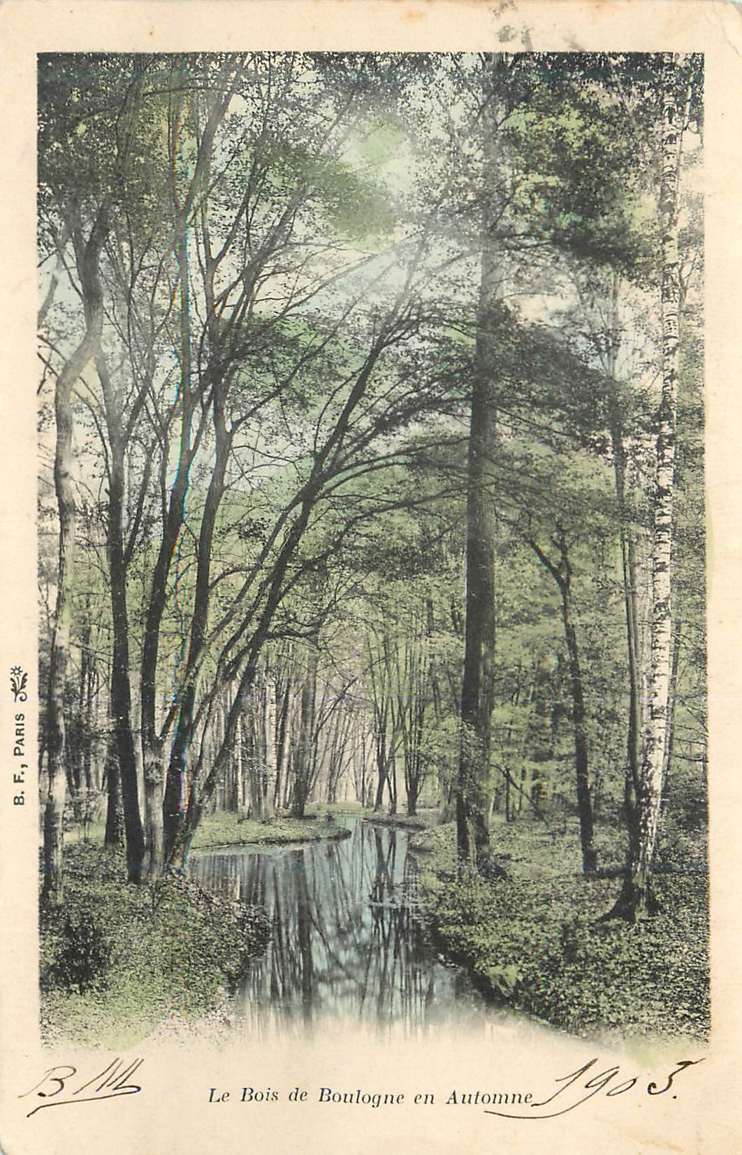 CPA Le Bois de Boulogne en Automne