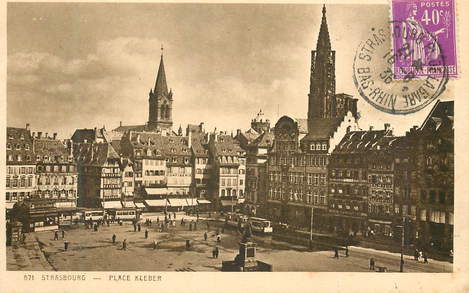 CPA Strasbourg Place Kleber