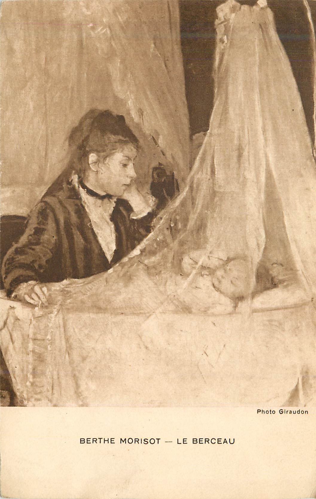 CPA Berthe Morisot Le Berceau