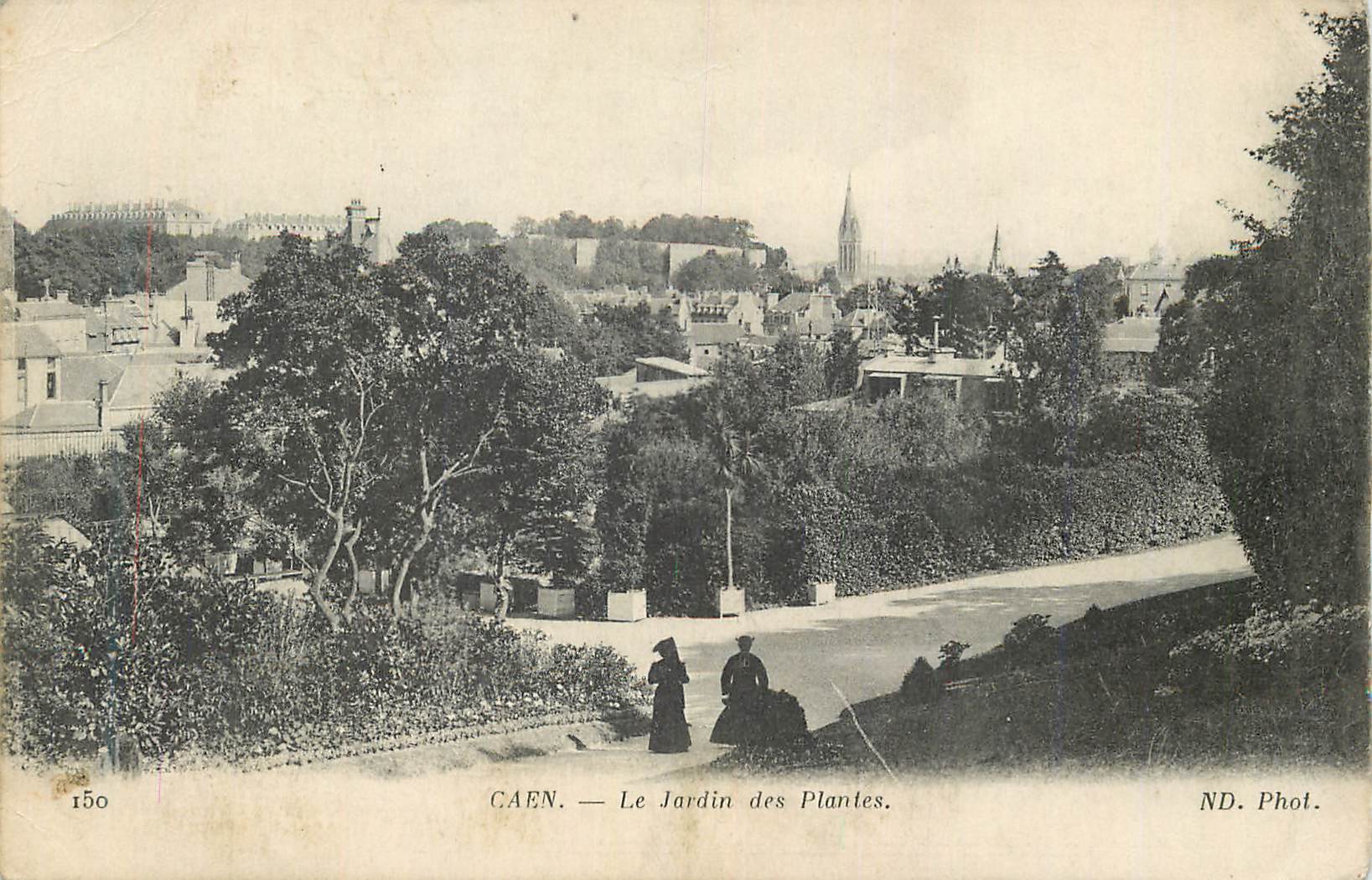 CPA Caen Le Jardin des Plantes