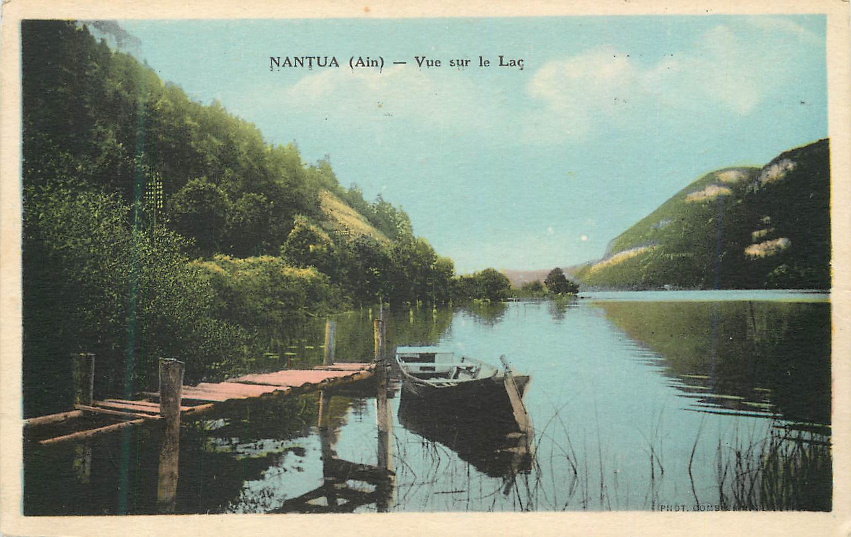 CPA Nantua (Ain) Vue sur le Lac