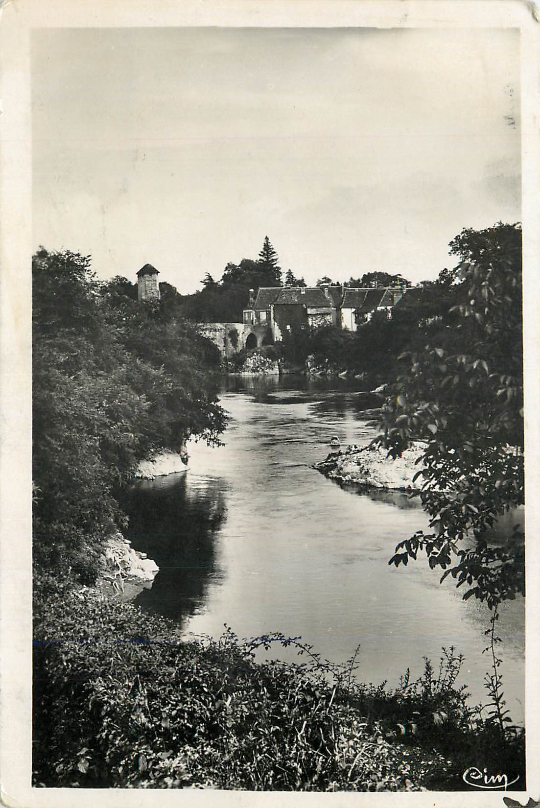 Pont de la Dordogne à Sainte-Foy-la-Grande — éditeur Cim, n° de série non visible