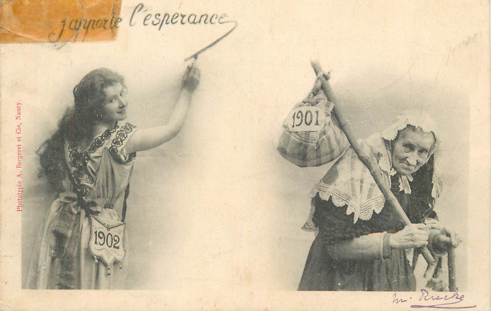 CPA J'Apporte L'Esperence