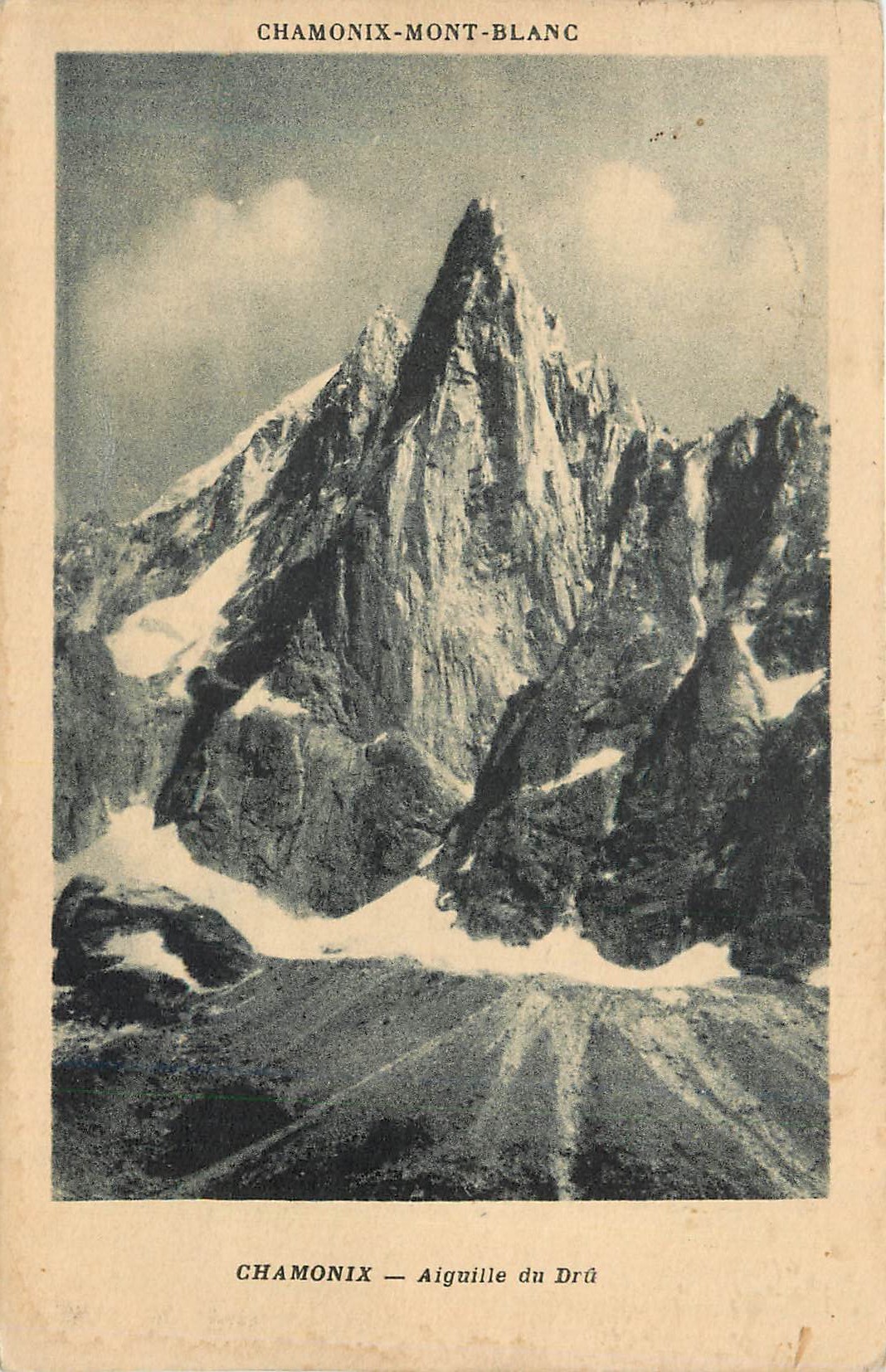 CPA Chamonix Mont Blanc Aiguille du Dru