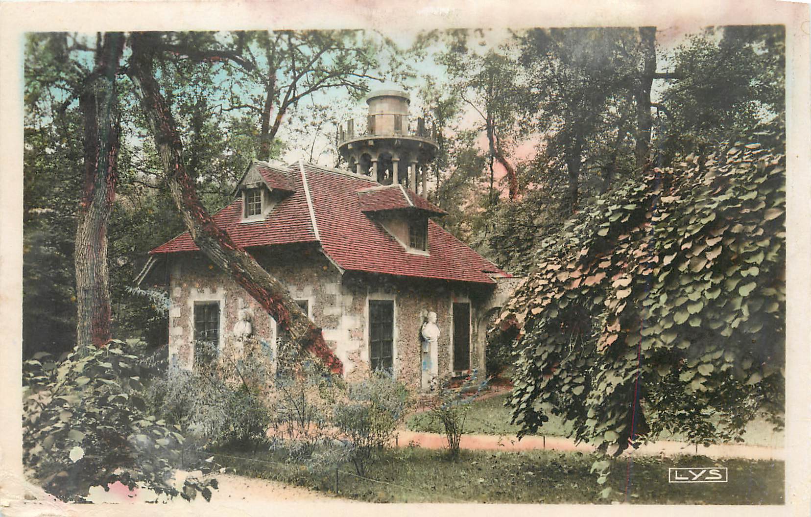 Château de la Muette — Pavillon avec tour d'observation — éditeur LYS