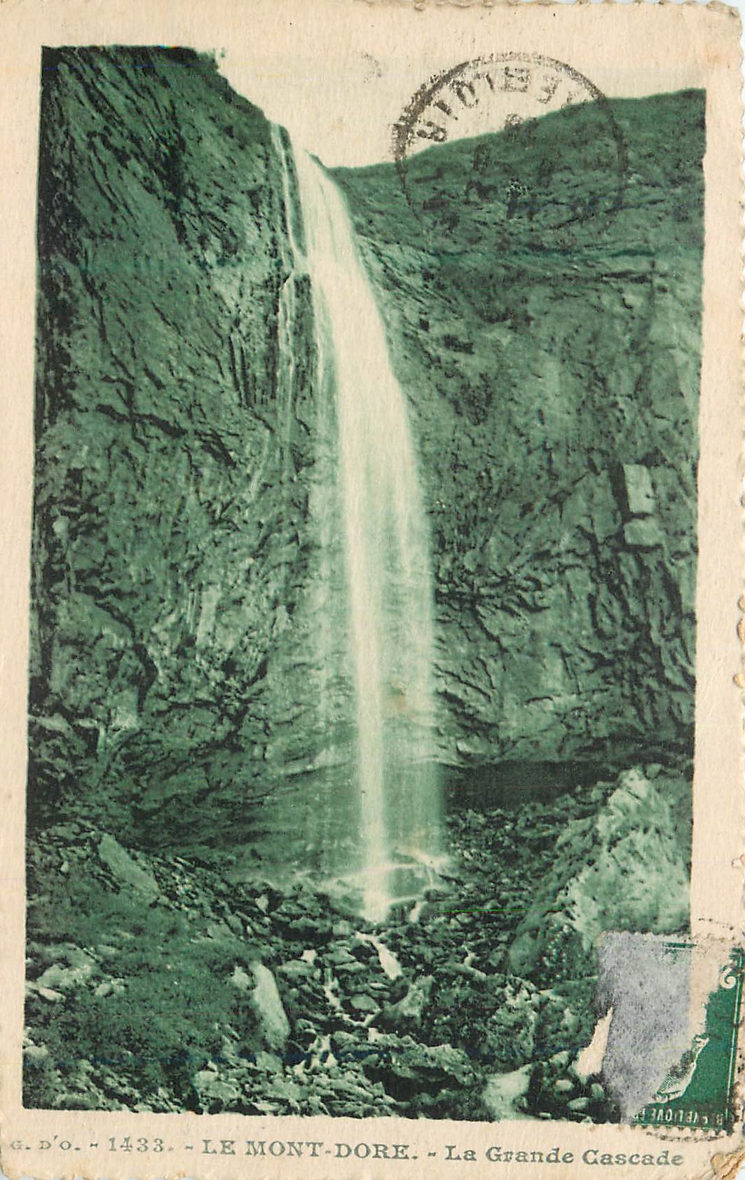 LE MONT-DORÉ - La Grande Cascade — g. D'O. - 1433
