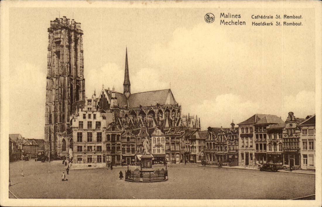 Belgie Belgique Malines CAthedrale St Rombaut