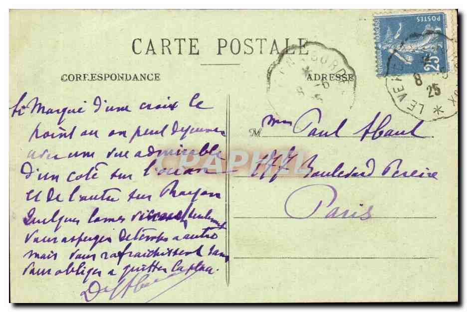 Pointe-de-Grave - Gironde — Estuaire de la Gironde — Phototypie Marcel Balbos, Bordeaux — Verso