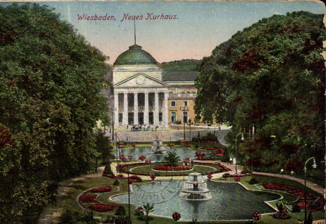 Allemagne CPA Wiesbaden Neues Kurhaus